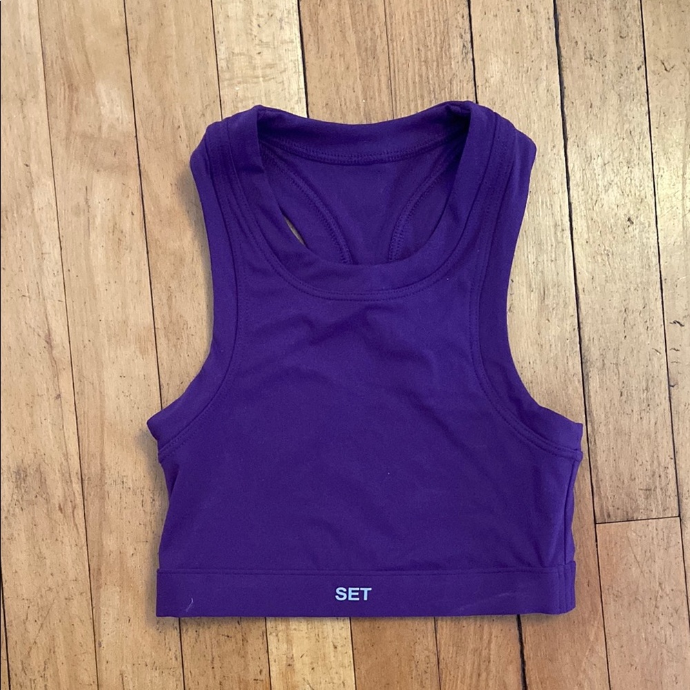 SET Active Purple Sports Bra